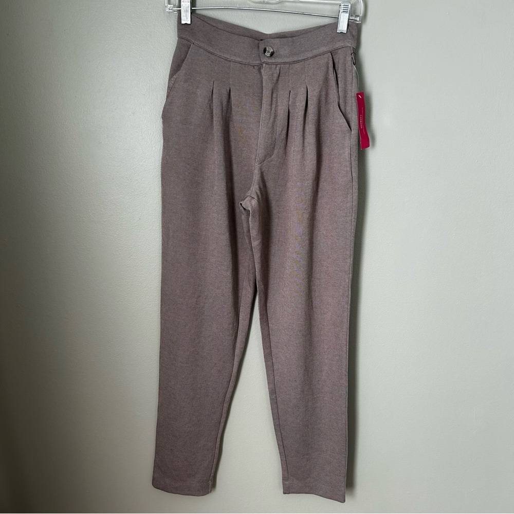 Carbon38 high waisted trousers tan brown women’s‎ size xs